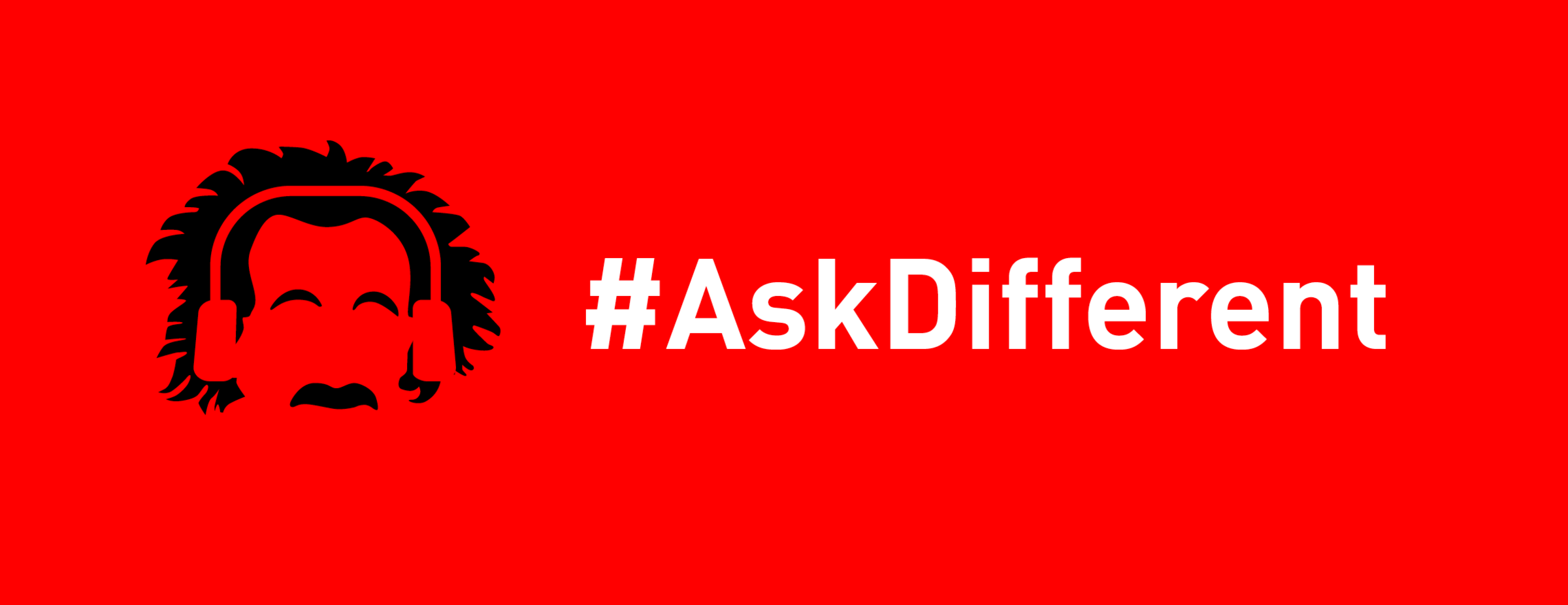 Logo Podcast #AskDifferent