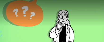 Screenshot mit Illustration