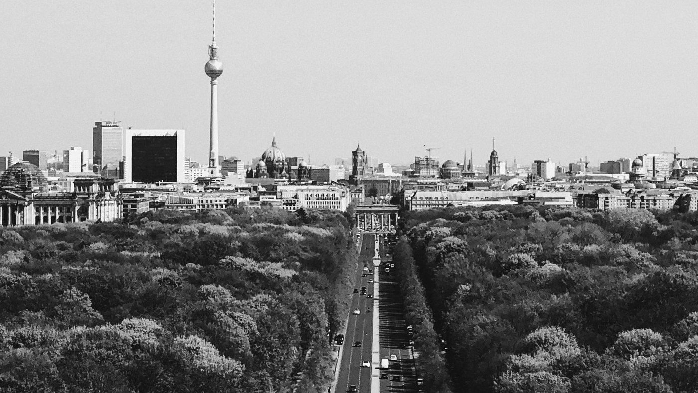 Panoramic view of Berlin
